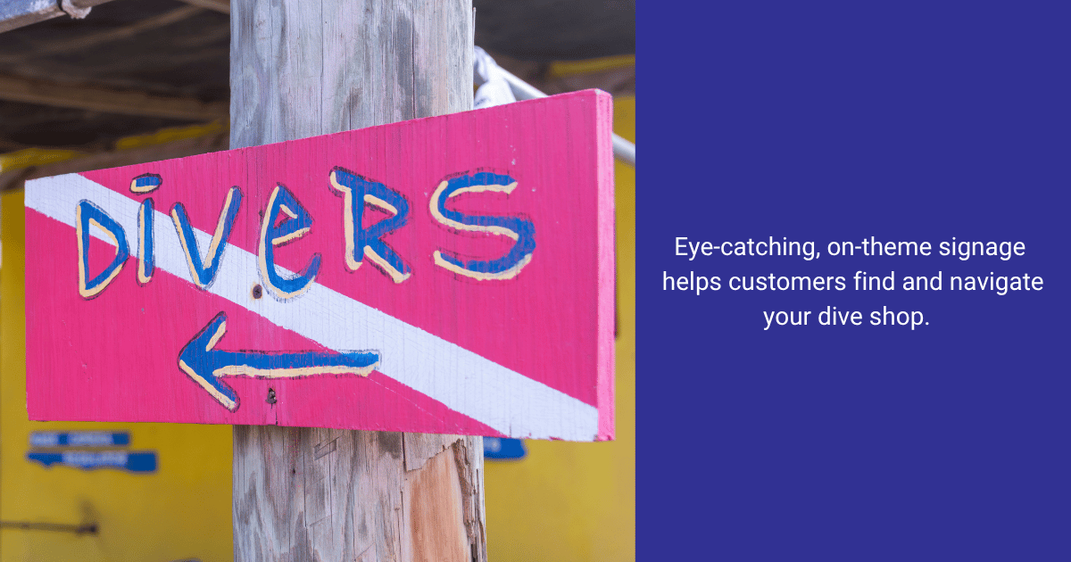 Dive Refresh Visual Merchandising Graphic 3