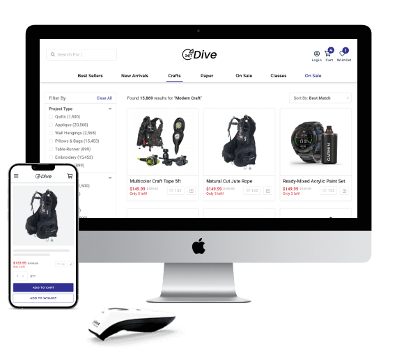 Dive POS devices