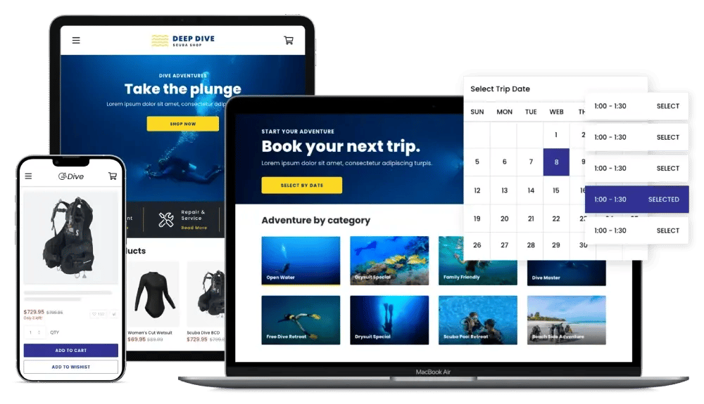 DiveShop360_eCommerce