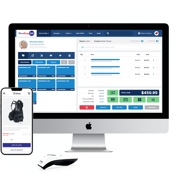 Automate your dive business